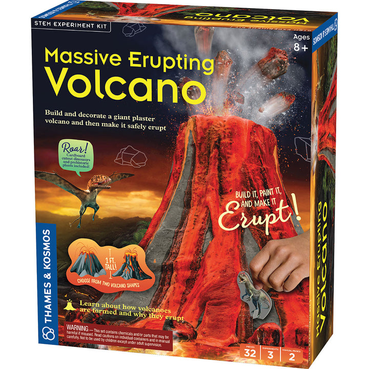 Massive Erupting Volcano