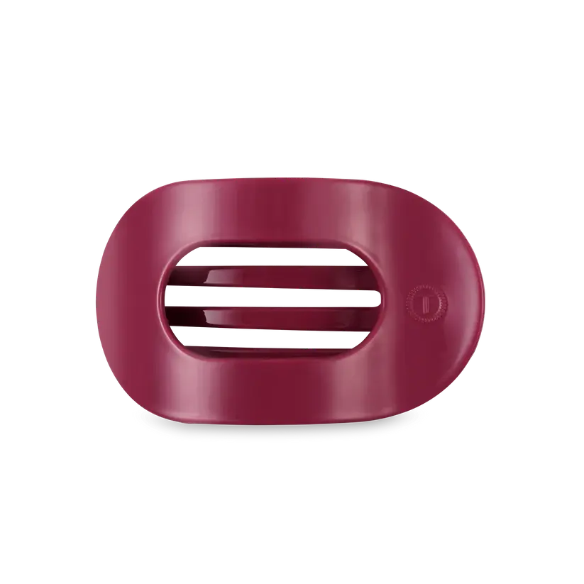 Teleties Wild Side Large Flat Round Hair Clip