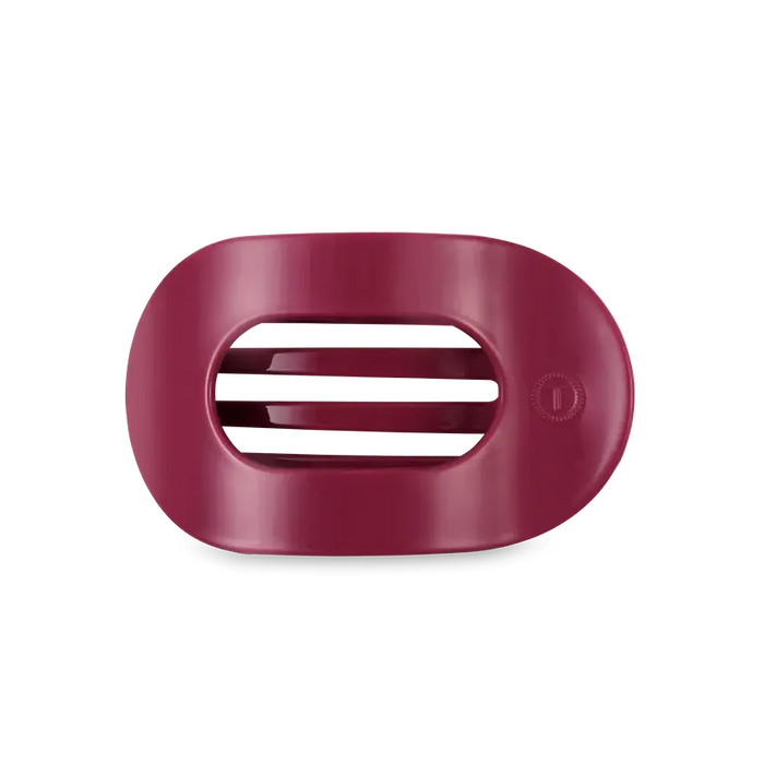 Teleties Wild Side Large Flat Round Hair Clip