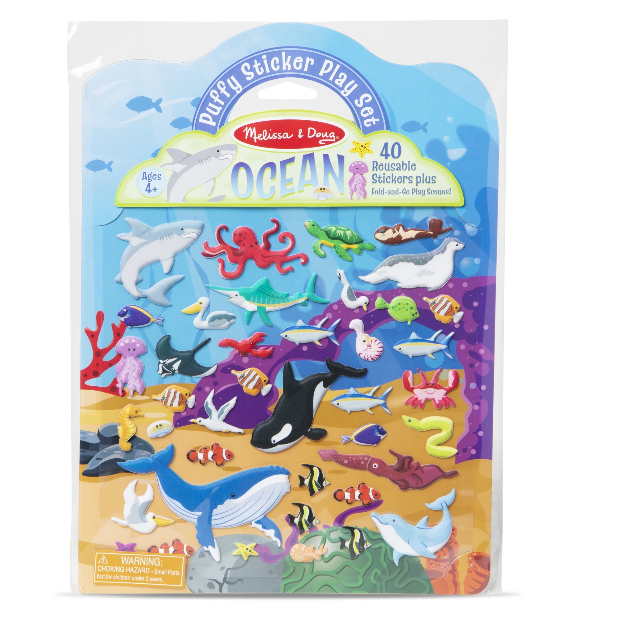 Melissa & Doug Ocean Puffy Sticker Book