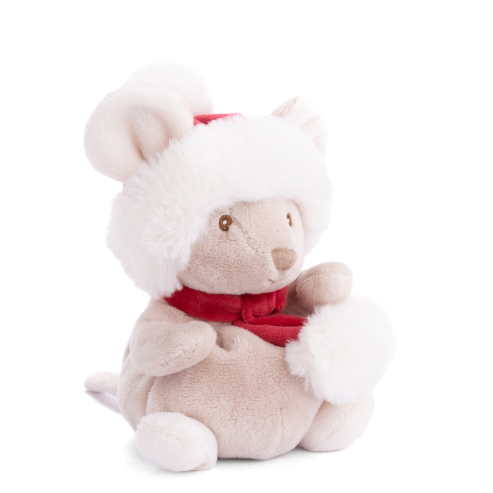 Baby Mousy X-Mas Plush Toy Holiday Cheer Small Winter Mouse