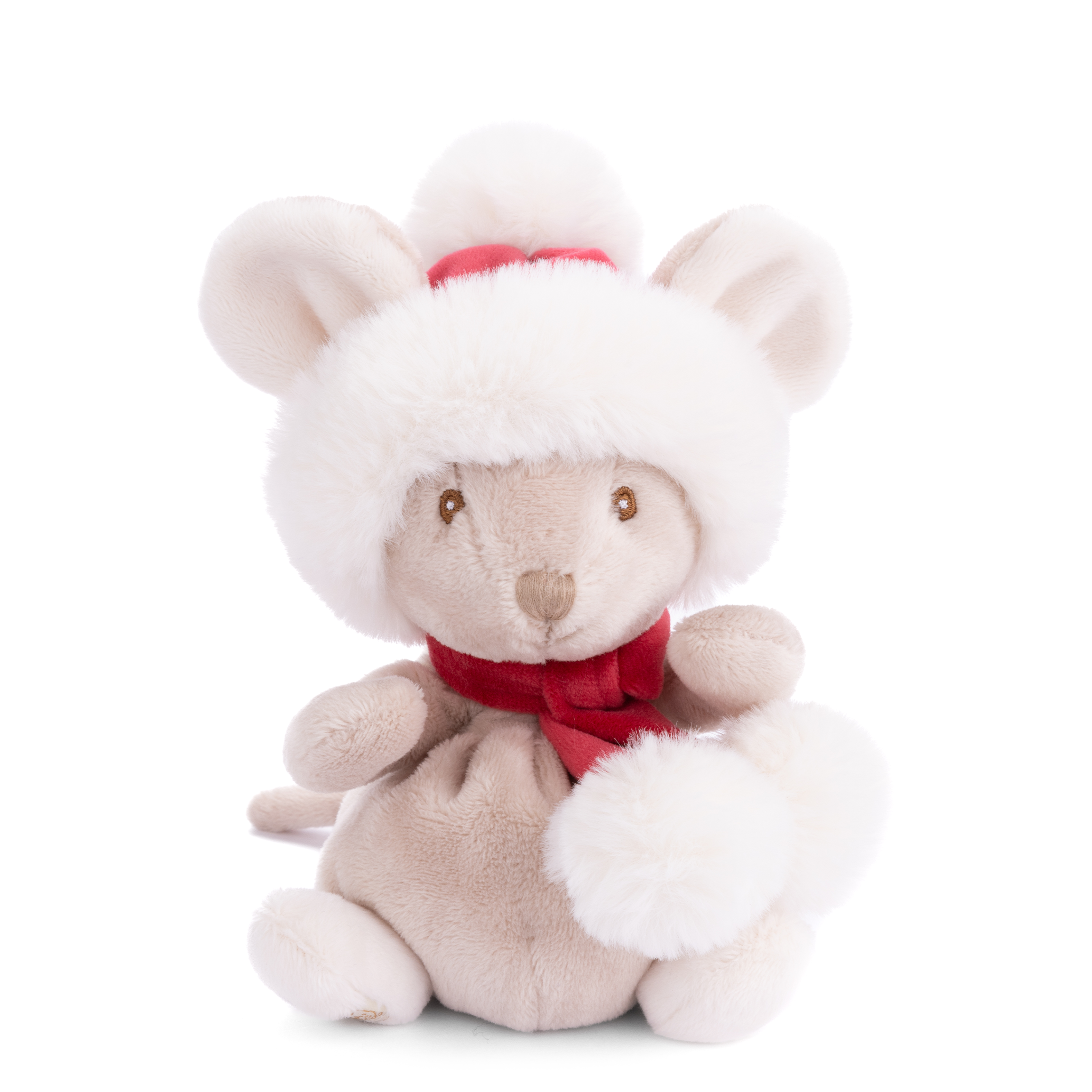 Baby Mousy X-Mas Plush Toy Holiday Cheer Small Winter Mouse