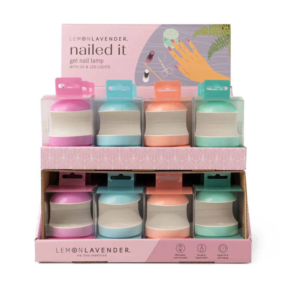 Nailed It  Gel Nail Lamp by Lemon Lavender