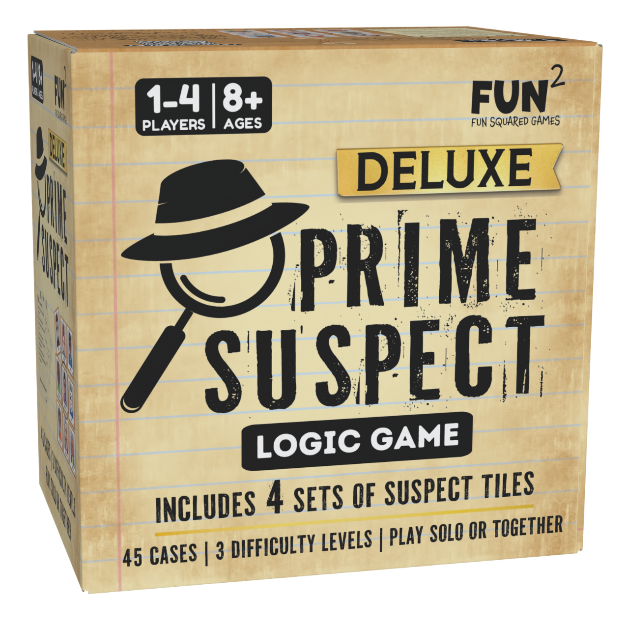 Fun Squared Games Prime Suspect Deluxe Brain Teaser Puzzle