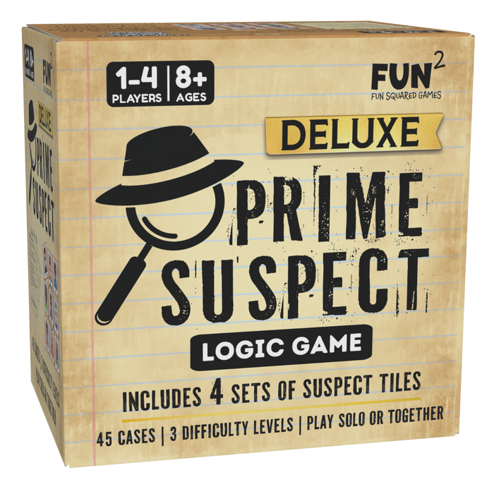 Fun Squared Games Prime Suspect Deluxe Brain Teaser Puzzle