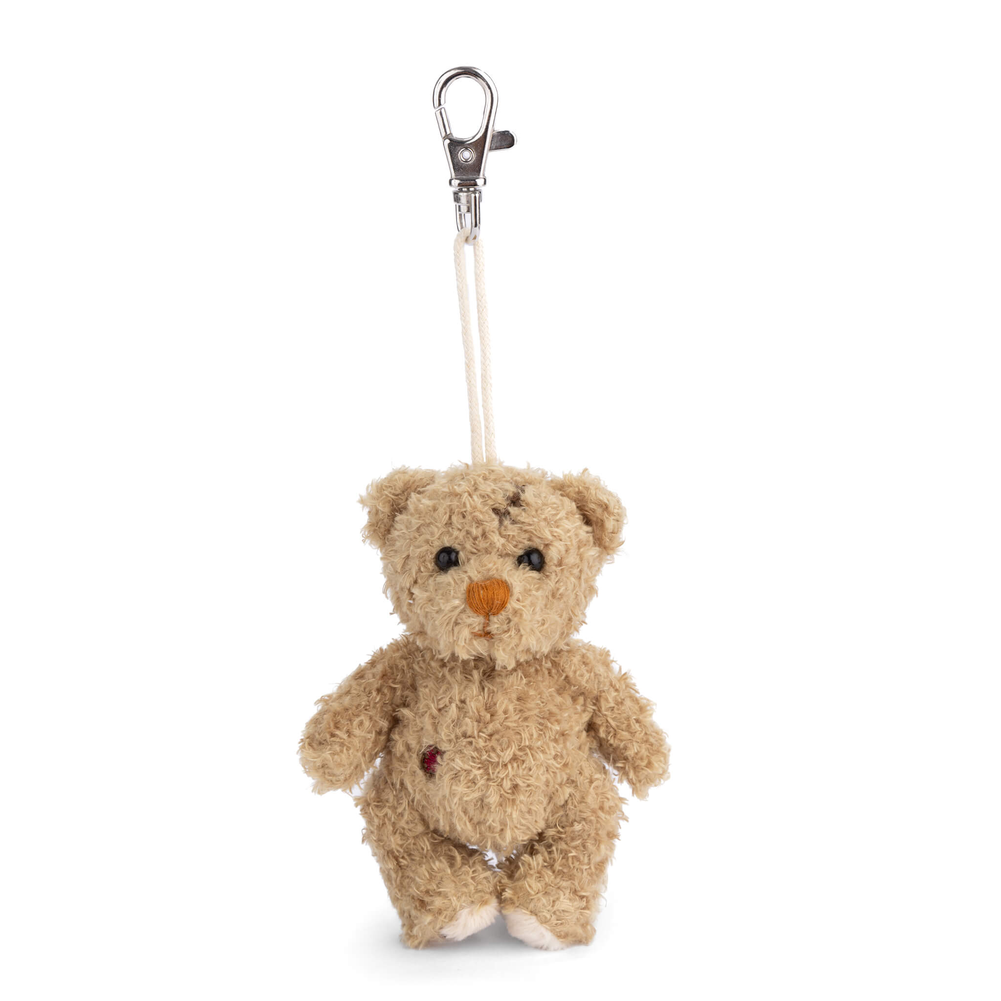 Adorable Nobody Is Perfect Bear Bag Charm - Embrace Imperfection, Inspire Resilience