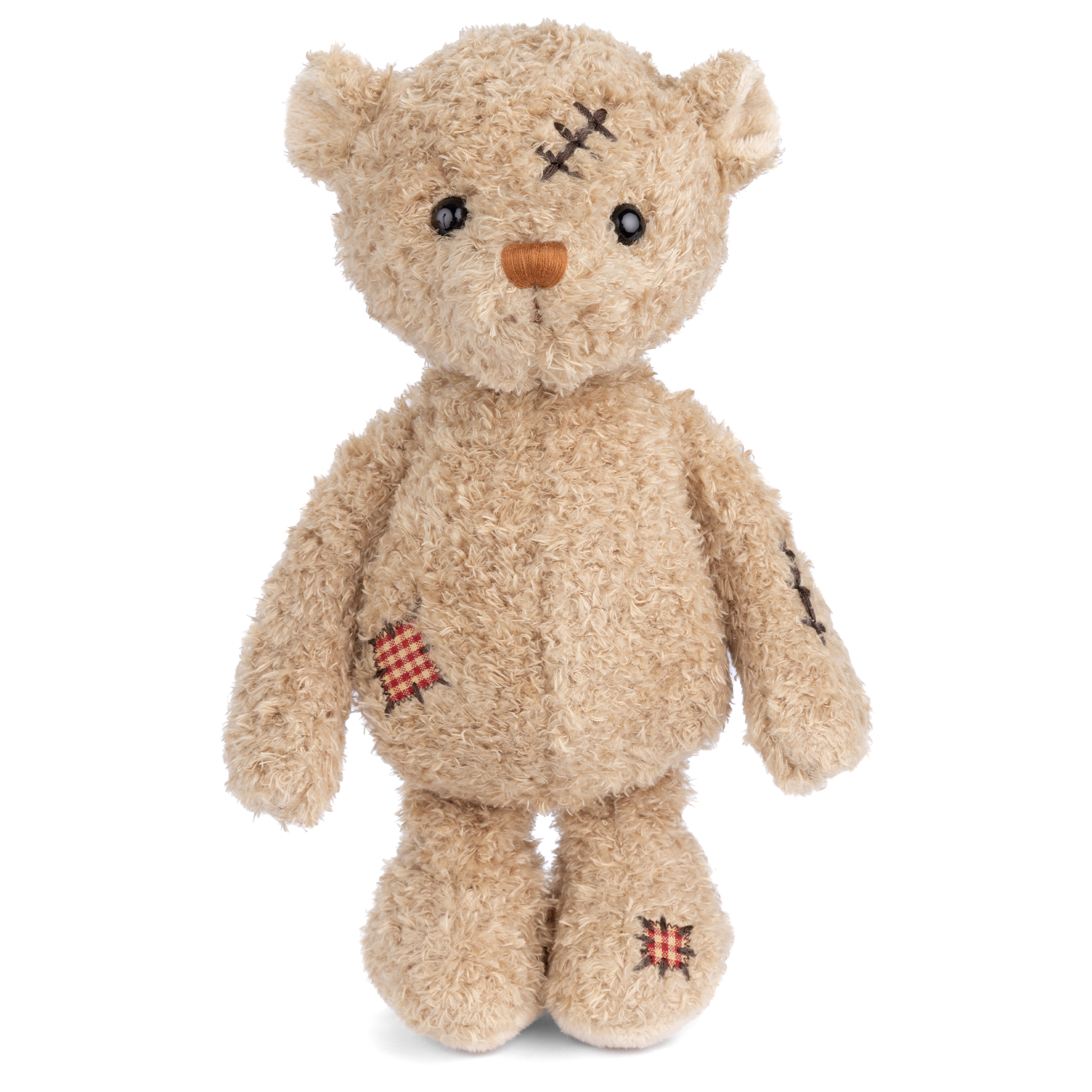 Bukowski Bears Nobody is Perfect 11-inch Plush Teddy Bear with Scars - Unique Comfort Friend