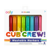 OOLY Cub Crew Washable Markers Set of 8 Vibrant Colors