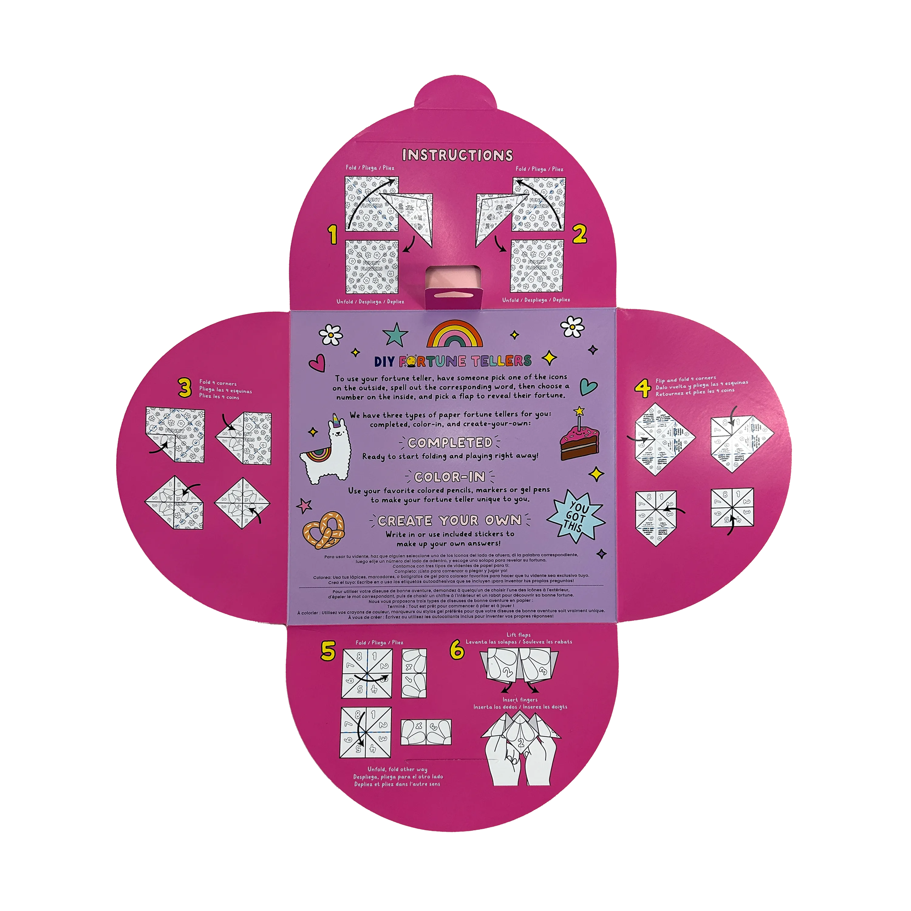 OOLY DIY Fortune Tellers Activity Kit 24ct