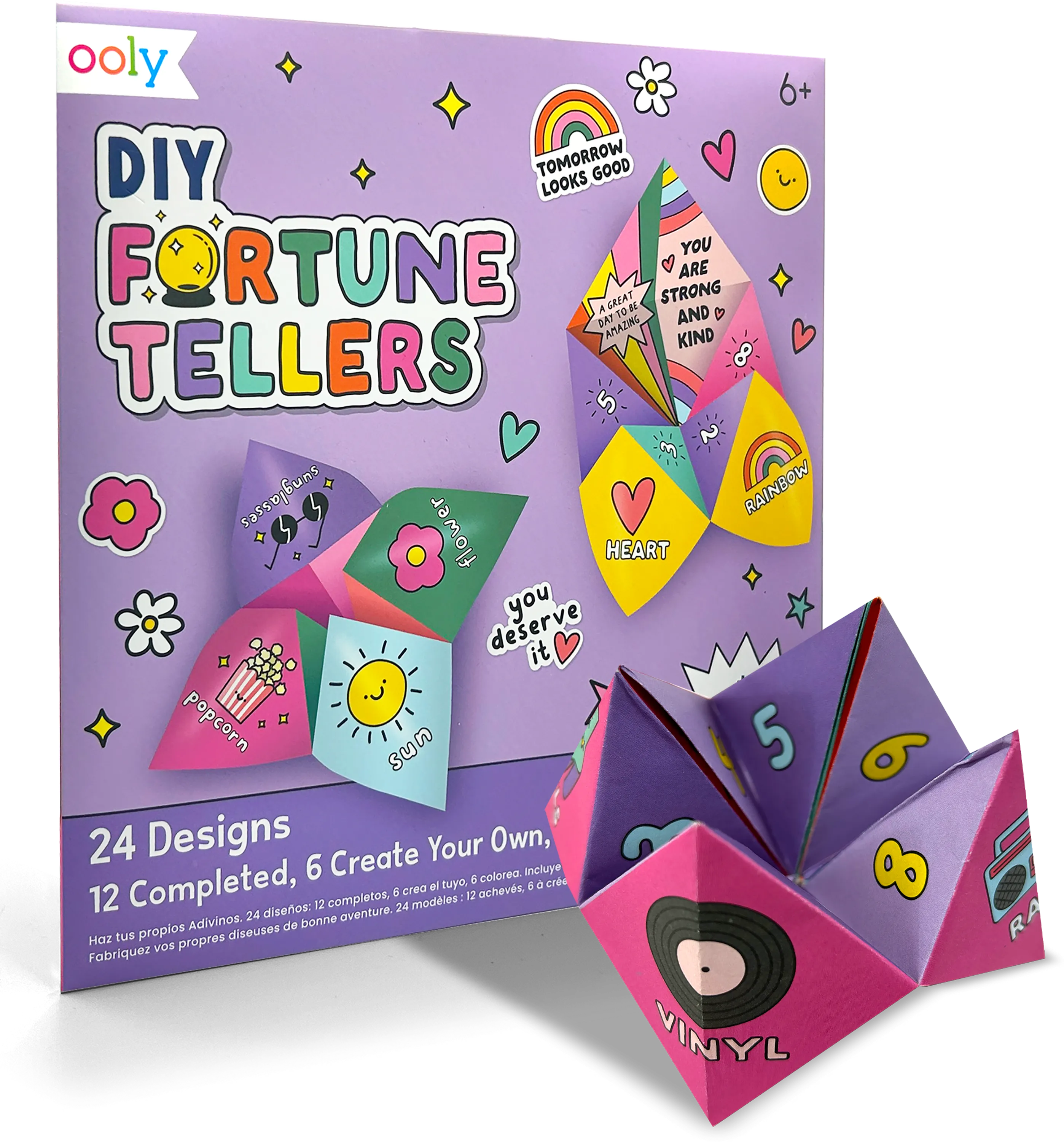 OOLY DIY Fortune Tellers Activity Kit 24ct