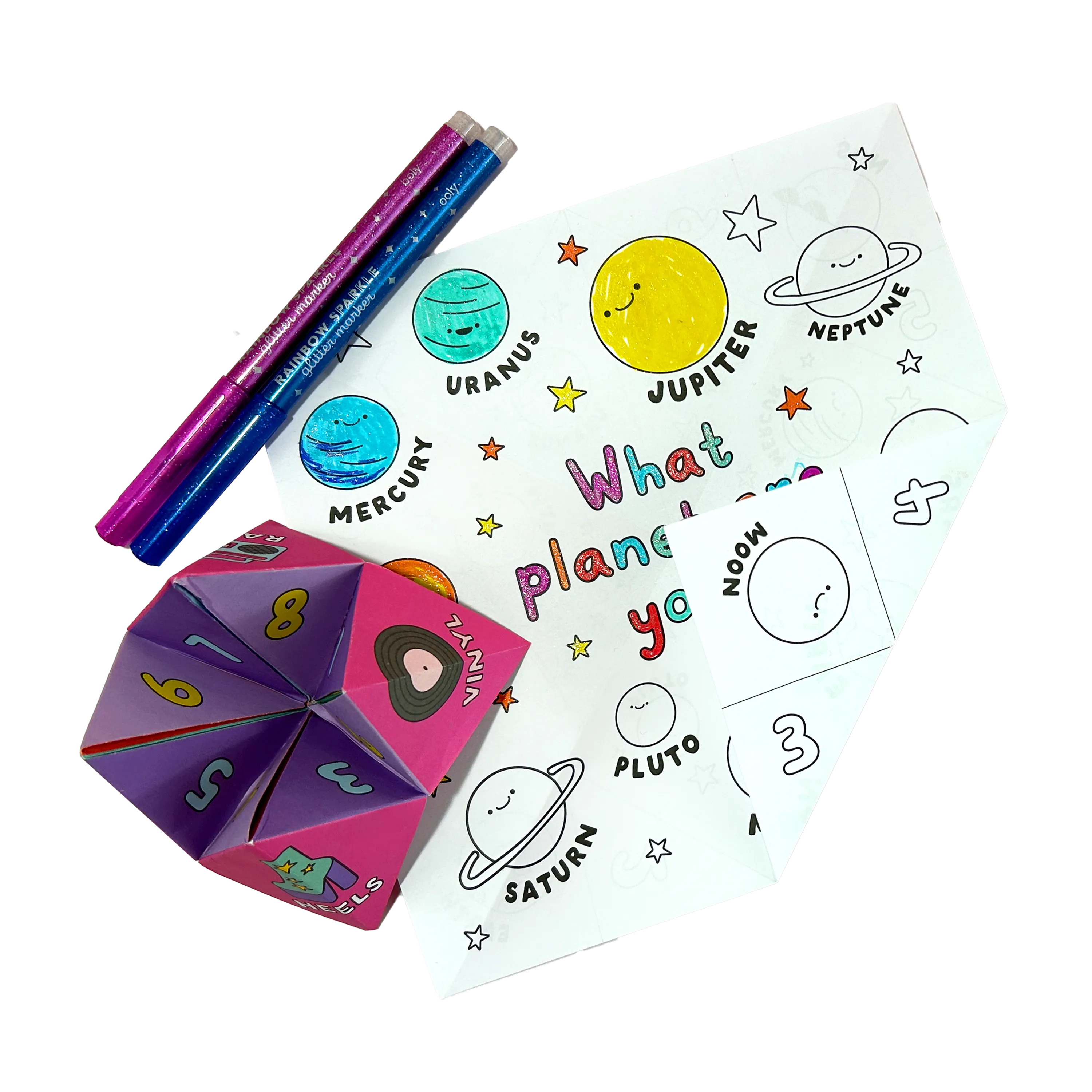 OOLY DIY Fortune Tellers Activity Kit 24ct
