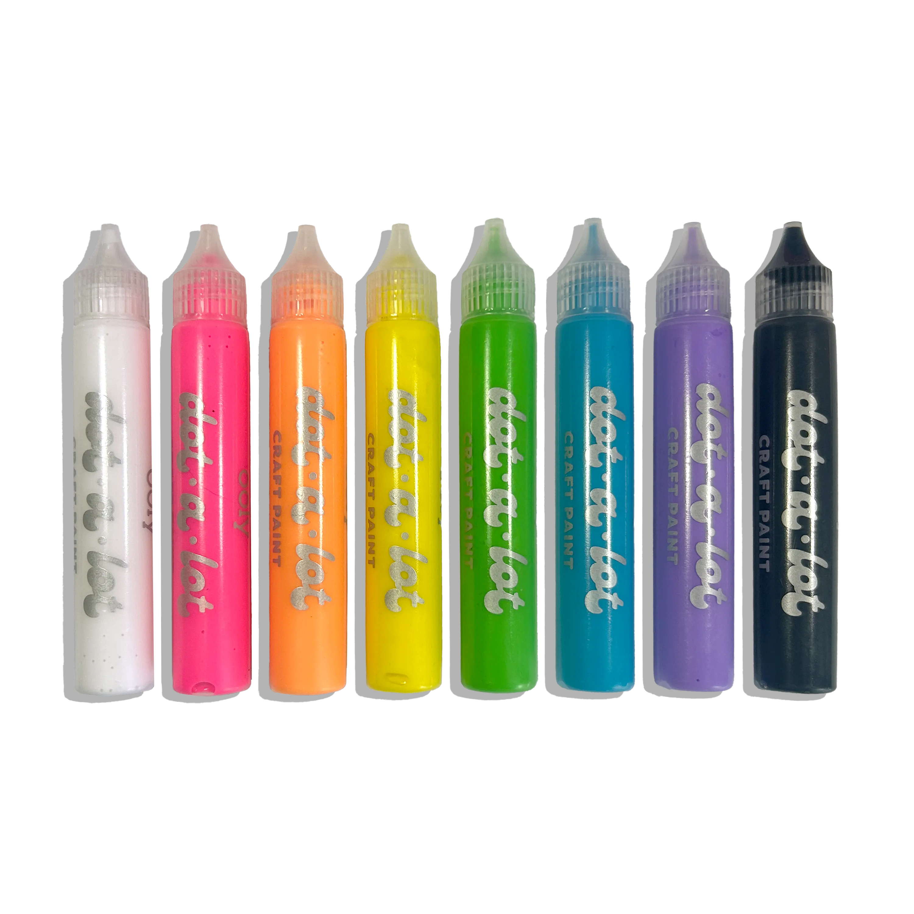 OOLY Dot-a-Lot 3D Dimensional Craft Paint Set 8ct