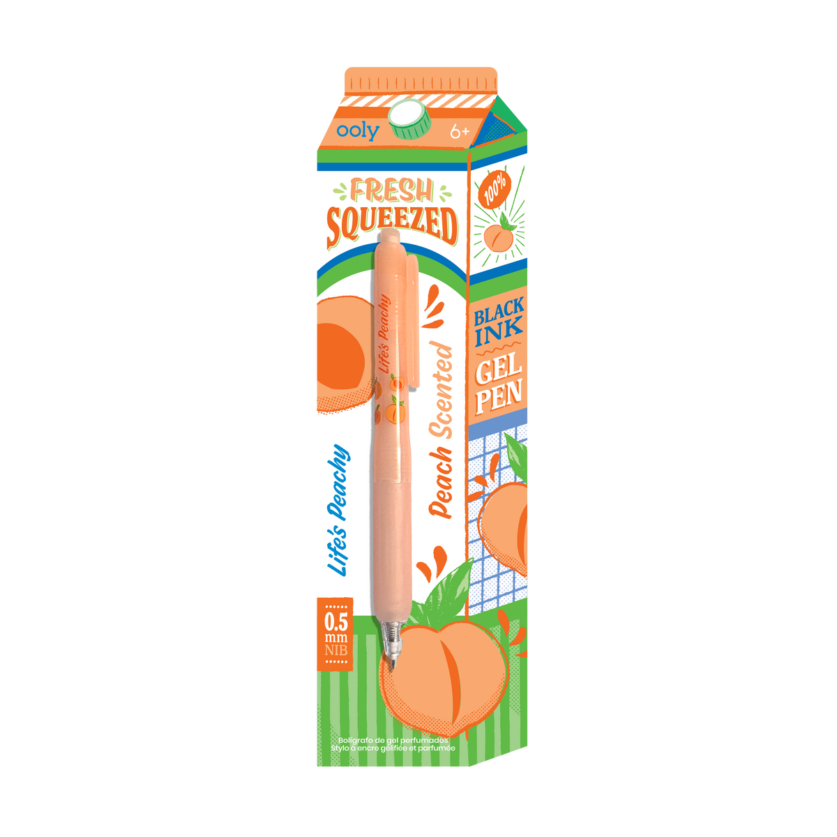 Fresh Squeezed Scented Gel Pens - 4 Flavors to Choose From