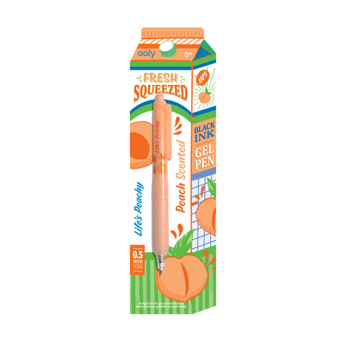 Fresh Squeezed Scented Gel Pens - 4 Flavors to Choose From