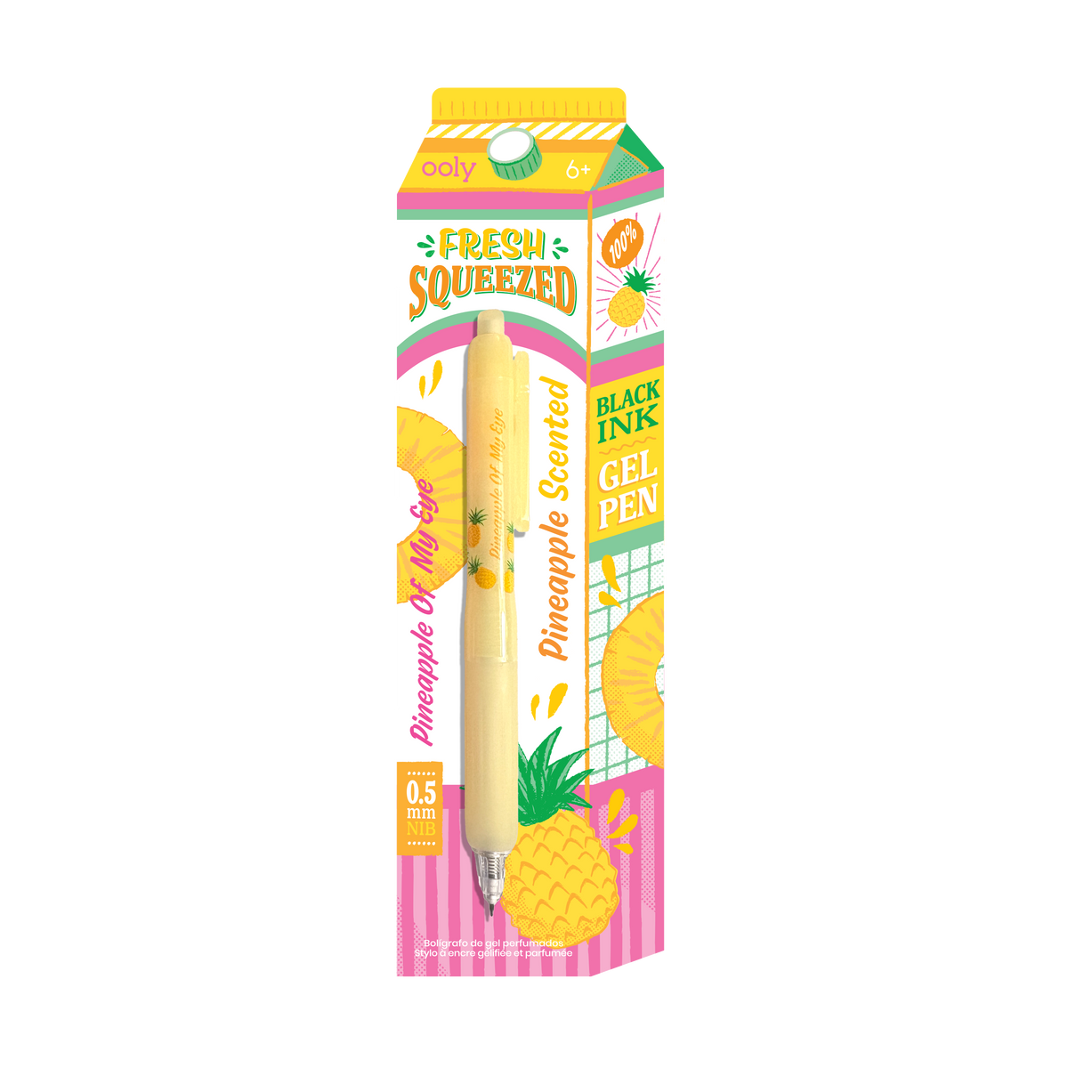 Fresh Squeezed Scented Gel Pens - 4 Flavors to Choose From