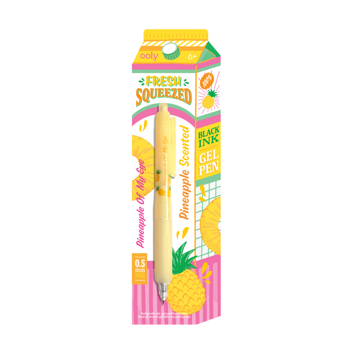 Fresh Squeezed Scented Gel Pens - 4 Flavors to Choose From