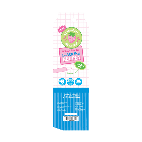 Fresh Squeezed Scented Gel Pens - 4 Flavors to Choose From