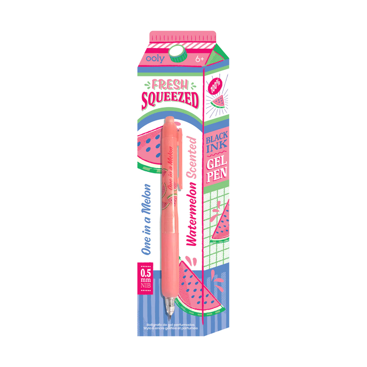 Fresh Squeezed Scented Gel Pens - 4 Flavors to Choose From