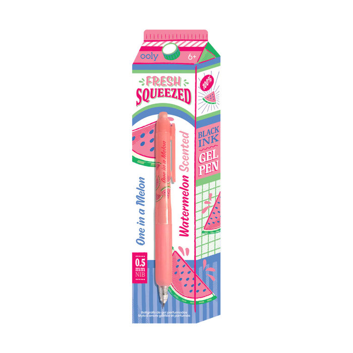 Fresh Squeezed Scented Gel Pens - 4 Flavors to Choose From