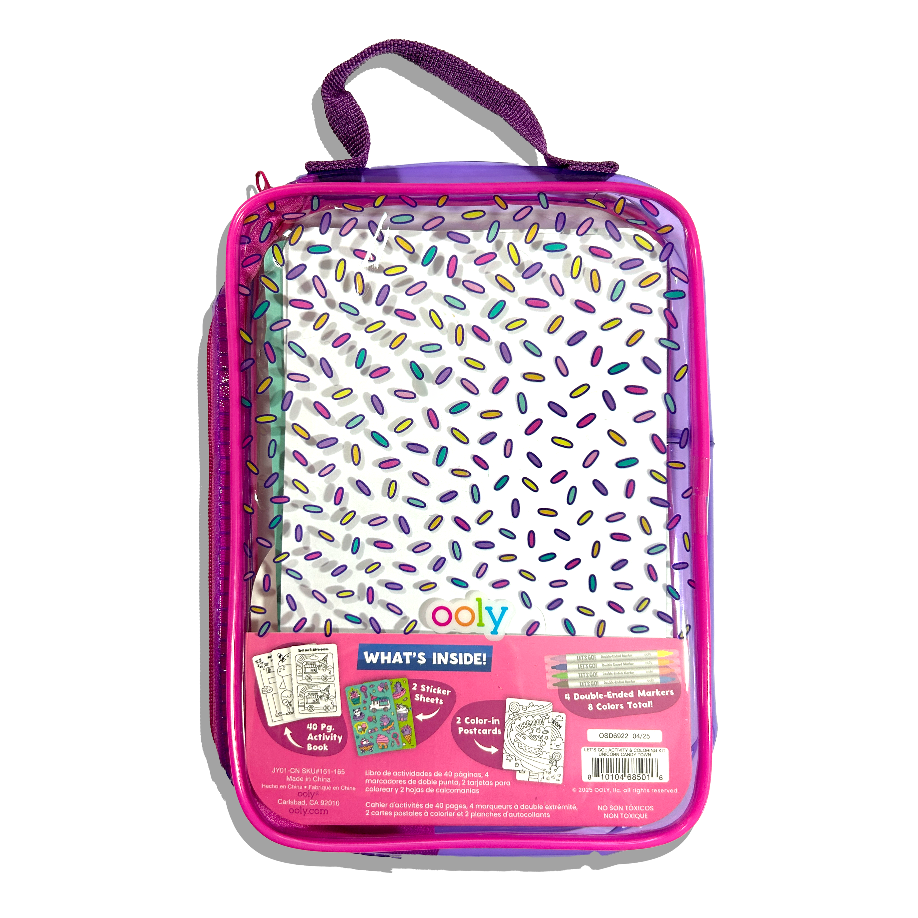 OOLY Let's Go! Unicorn Candy Town Activity Kit