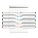 OOLY Seriously Fine Tip Markers Set of 24