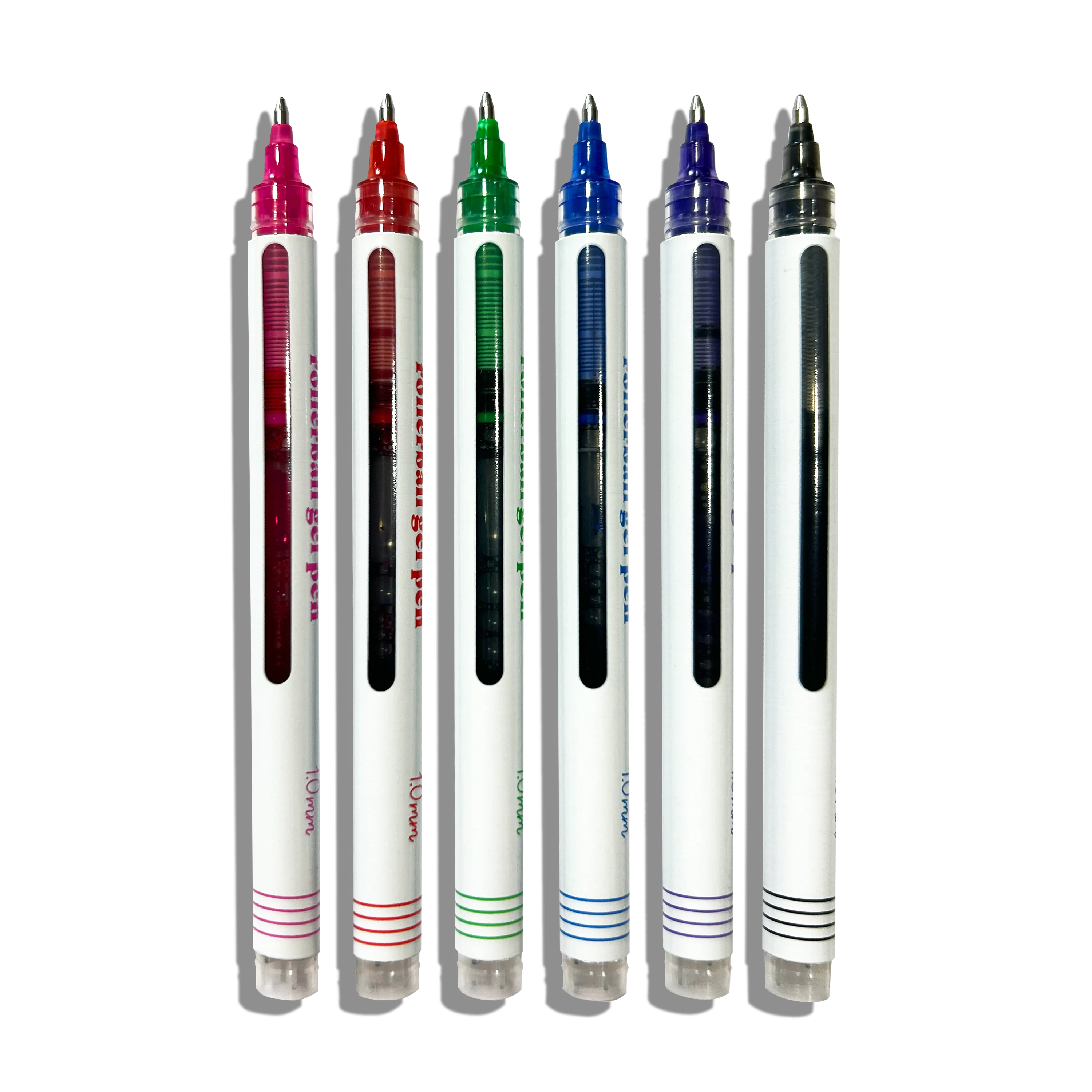 OOLY Seriously Smooth Rollerball Gel Pens 6-Piece Set