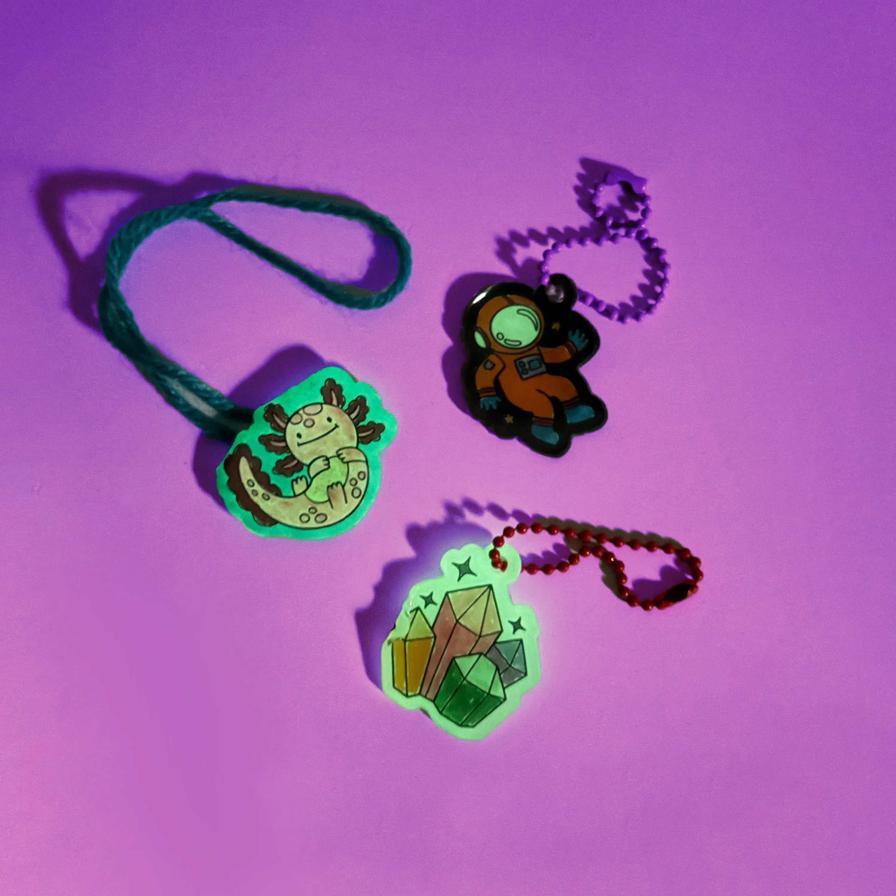OOLY Shrink-Its! Glow Buddies DIY Shrink Art Kit 20ct