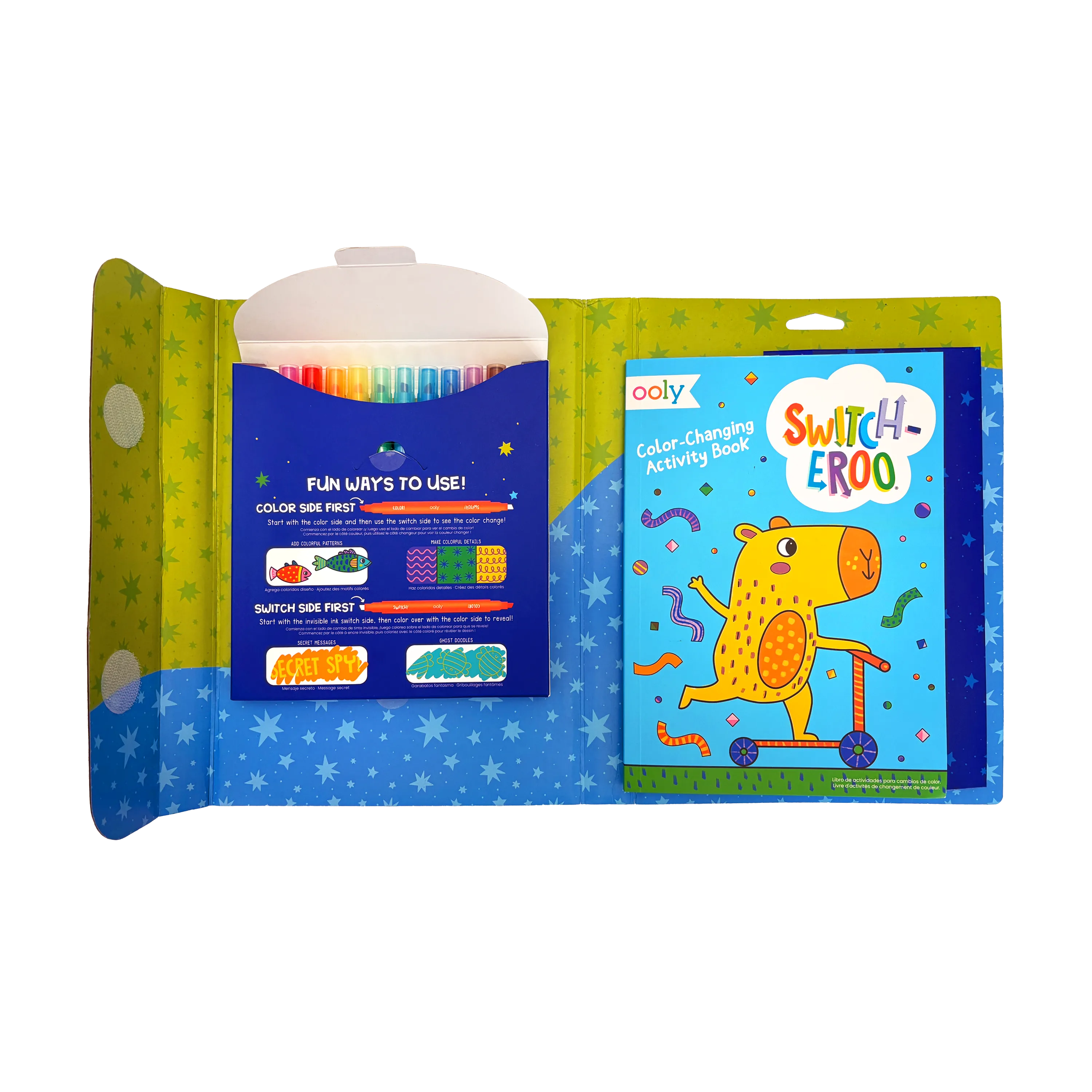 OOLY Switch-eroo! Color-Changing Activity Kit