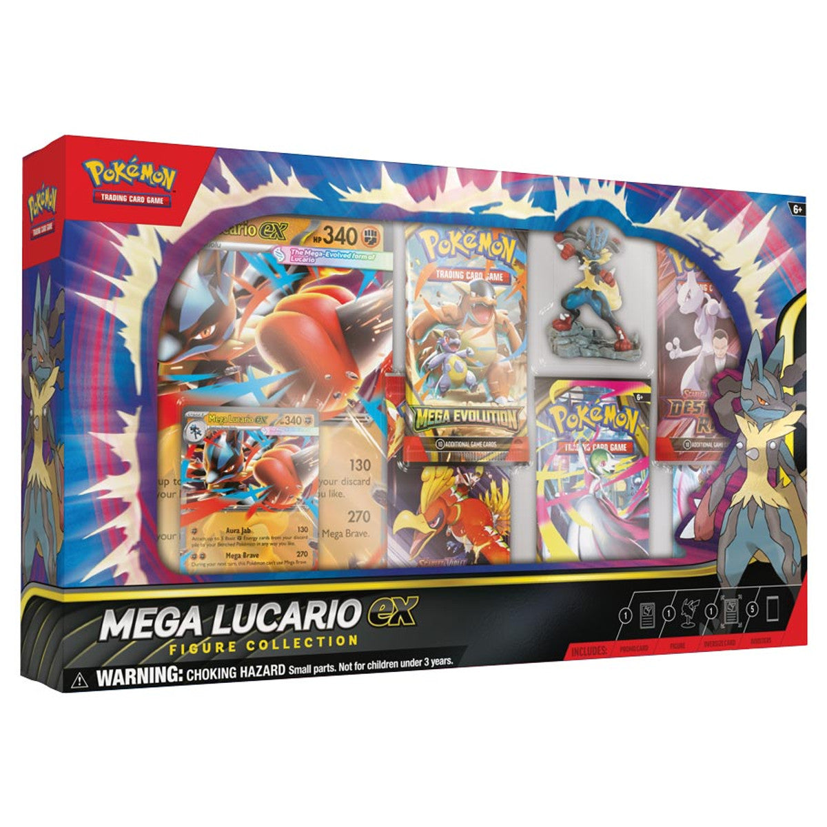 Pokémon TCG: Mega Lucario ex Figure Collection