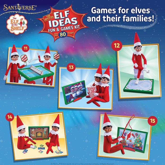 The Elf on the Shelf Polar Props Fun & Games Kit