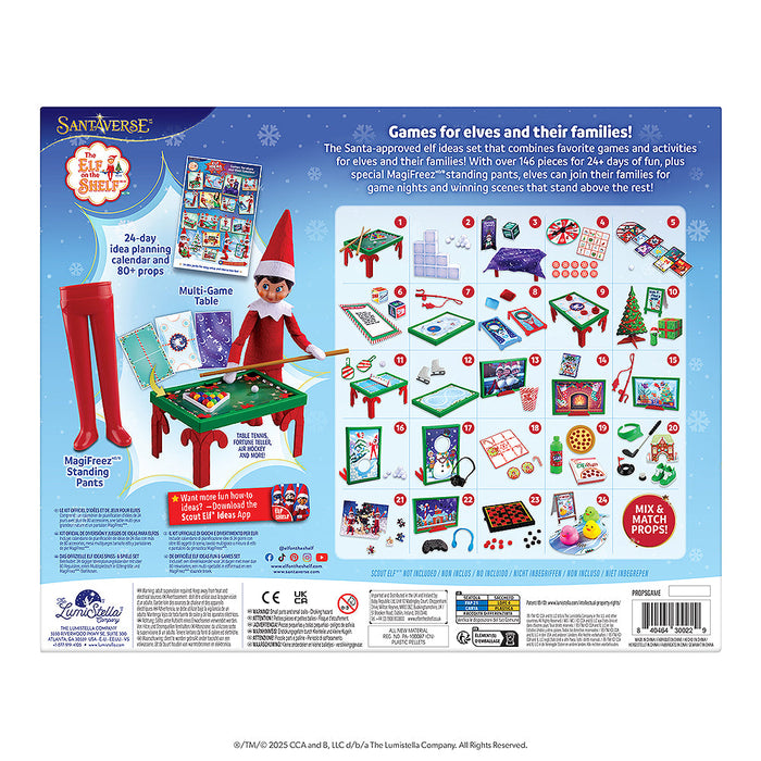The Elf on the Shelf Polar Props Fun & Games Kit