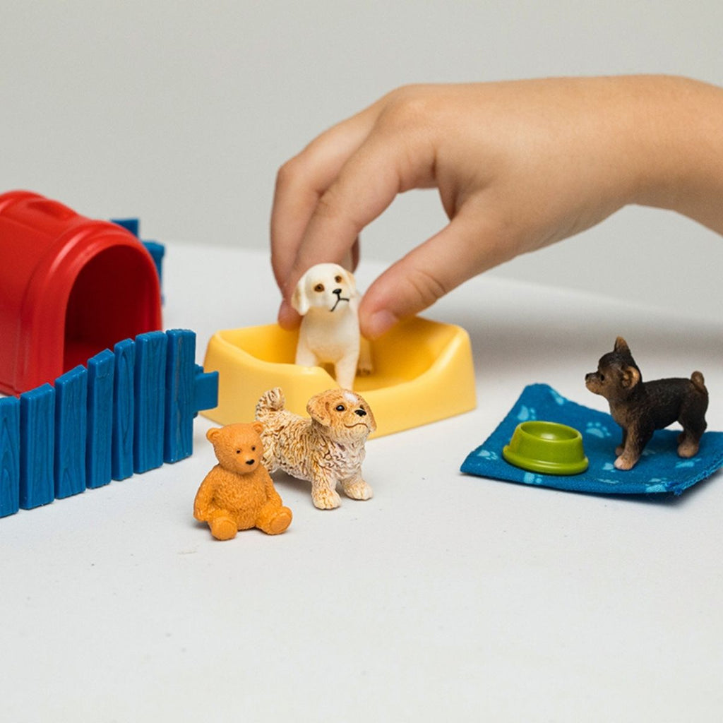 Schleich Puppy Playtime Playset