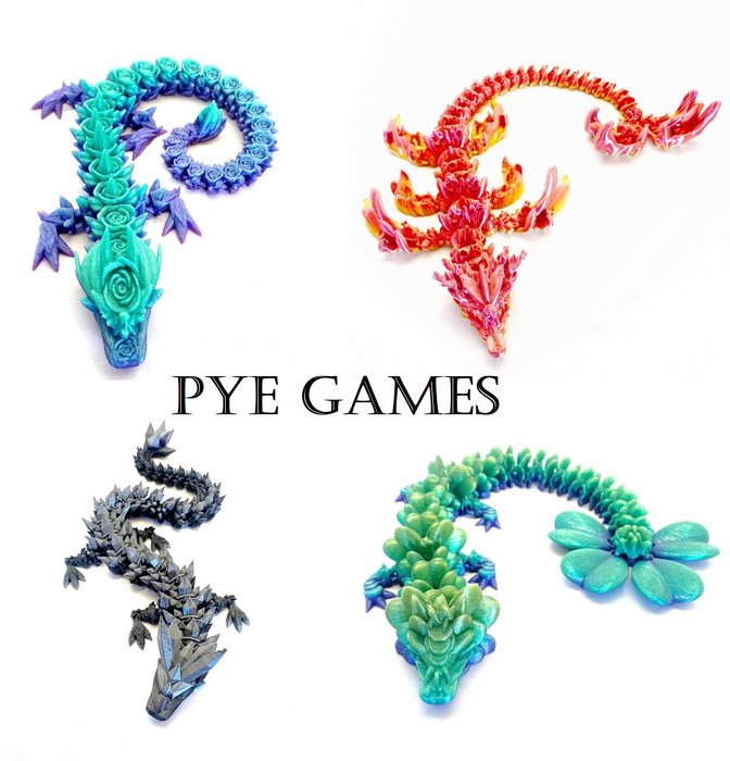 3D Dragon Variety Medium (12-18")