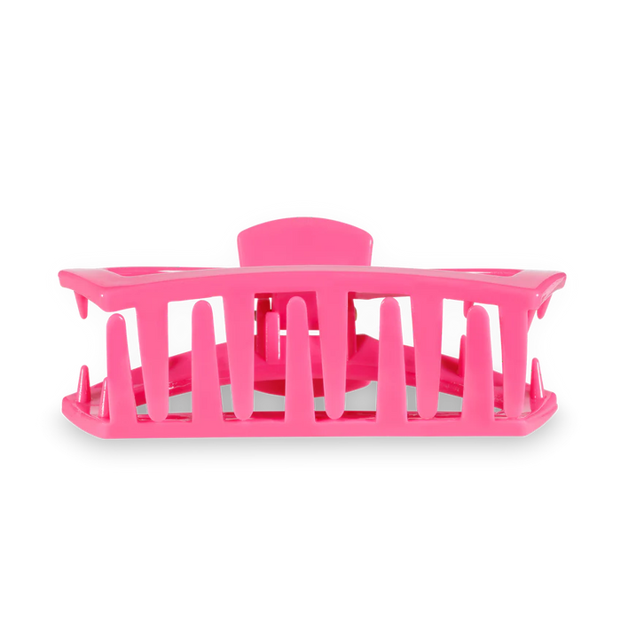 Large Teleties Open Claw Clip - Paradise Pink