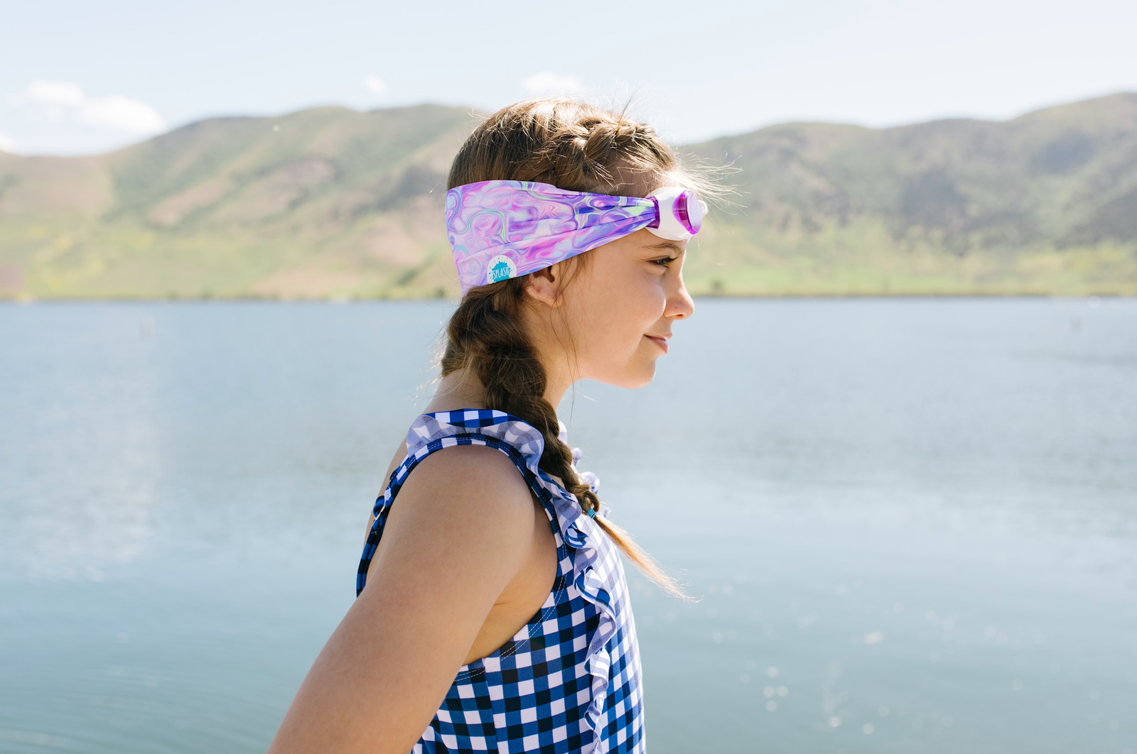 Pastel Swirl Splash Goggles