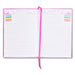 Iscream Piece of Cake Journal Furry Cover with Chenille Patches