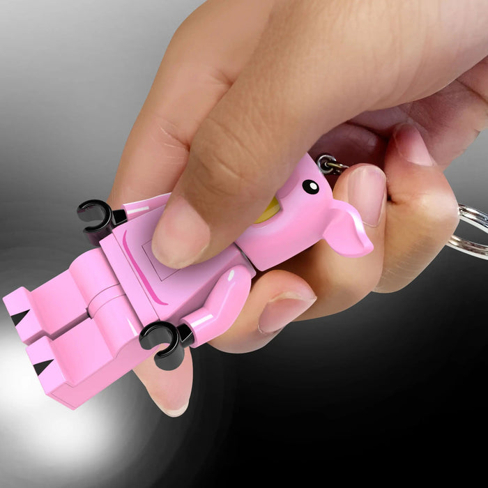 LEGO Piggy Girl Keychain Light KE212H