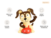 Toniebox 2 Tropical Teal Playtime Puppy Starter Set: Screen-Free Kids Audio Player