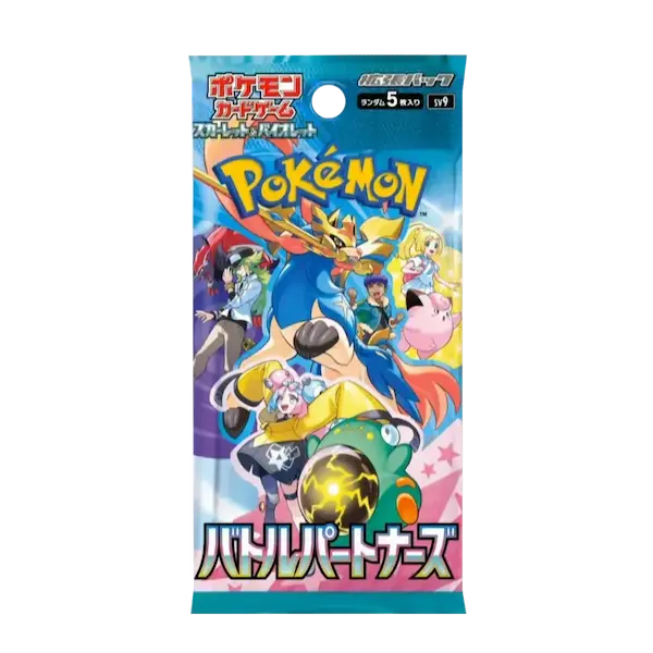 Pokemon Japanese Battle Partners Booster Pack Pokemon Japanese Battle Partners Booster Pack