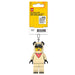 LEGO Pug Costume Guy Keychain Light KE213H