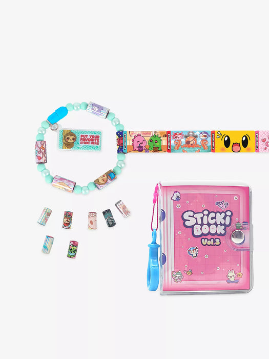 STICKI ROLLS Sticki Book Sticker Bracelet Activity Kit Series 3