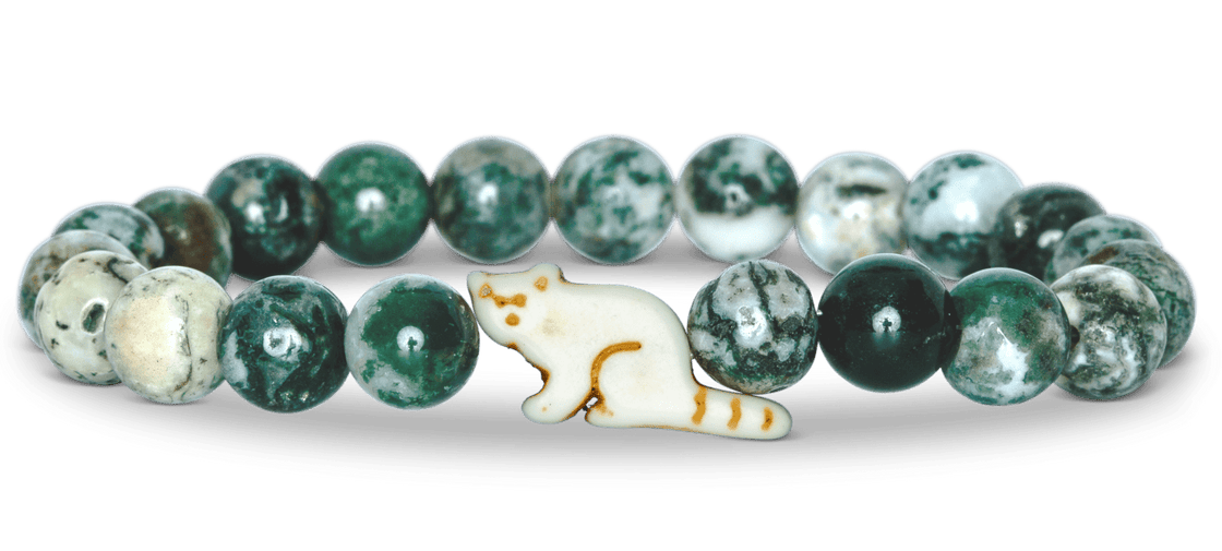 Fahlo Dash Red Panda Tracking Bracelet: Bamboo