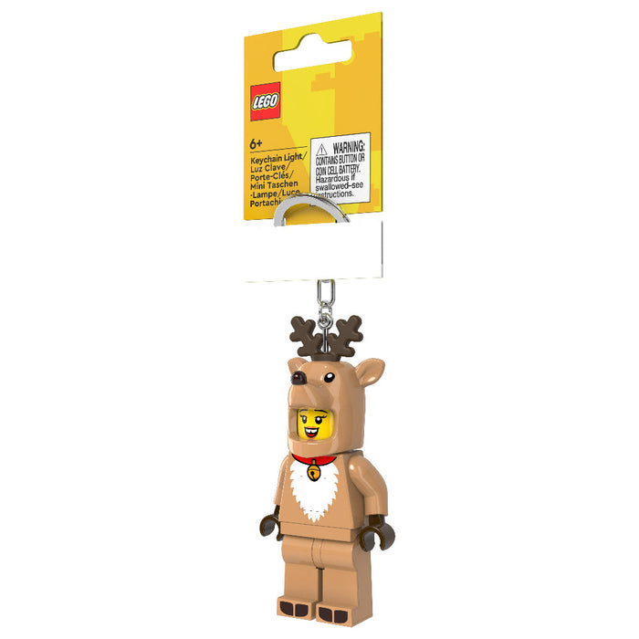 LEGO Minifigures Reindeer Costume Keychain Light KE260H