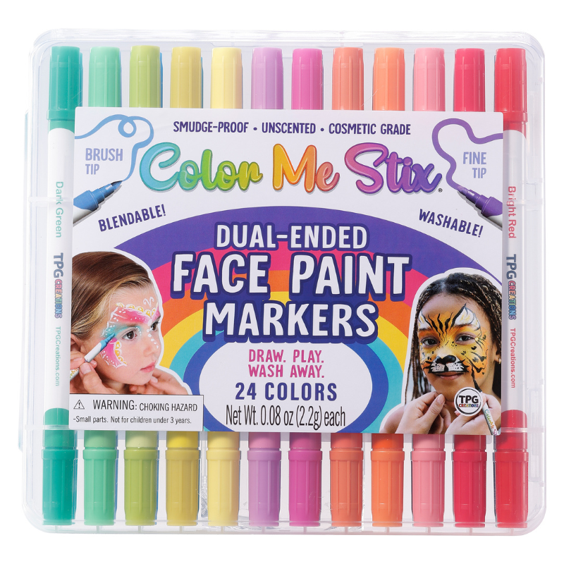 The Pencil Grip Color Me Stix Face Paint Markers 24 Pack