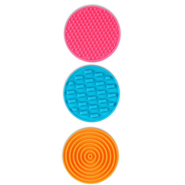 The Pencil Grip Silicone Zen Dots Textured Fidget Strips Sunset