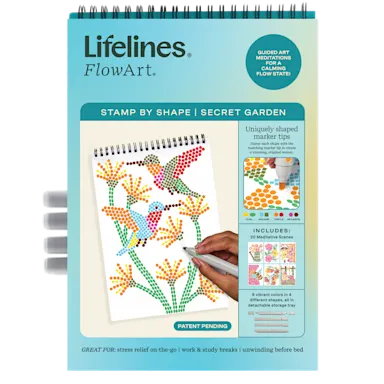 FlowArt Stamp by Shape Secret Garden