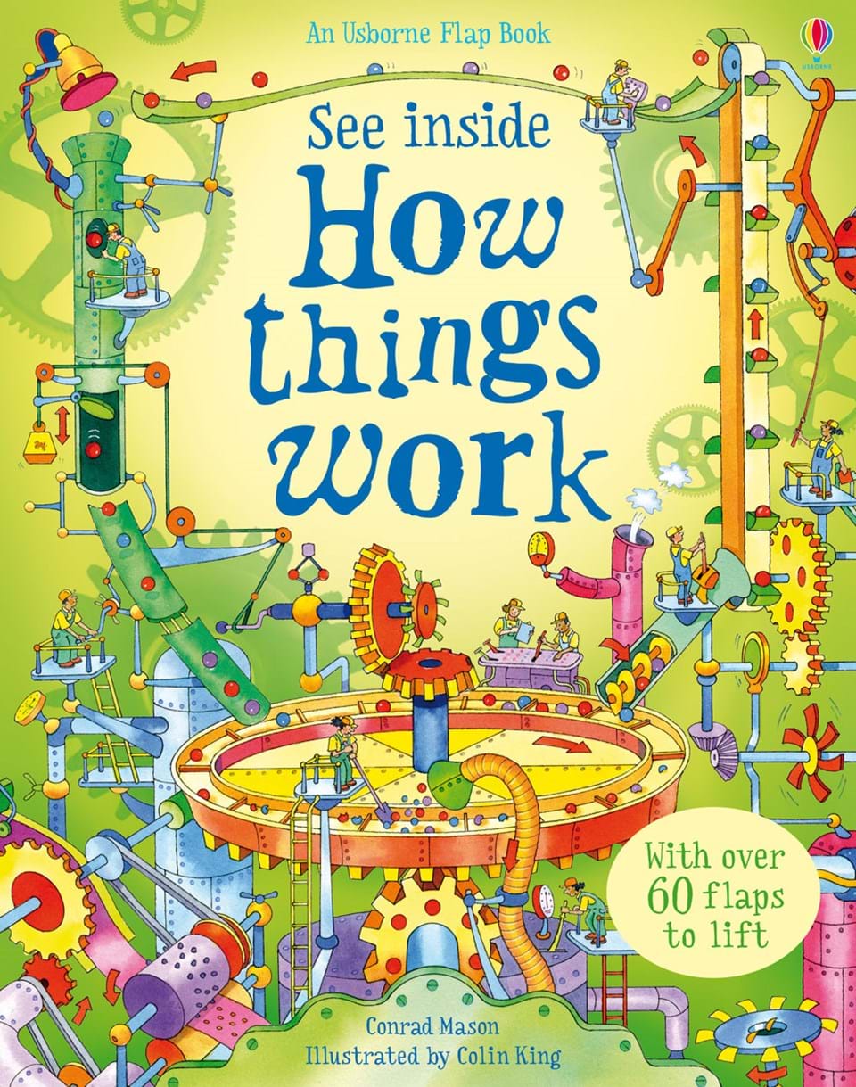 See Inside How Things Work Usborne Flap Book