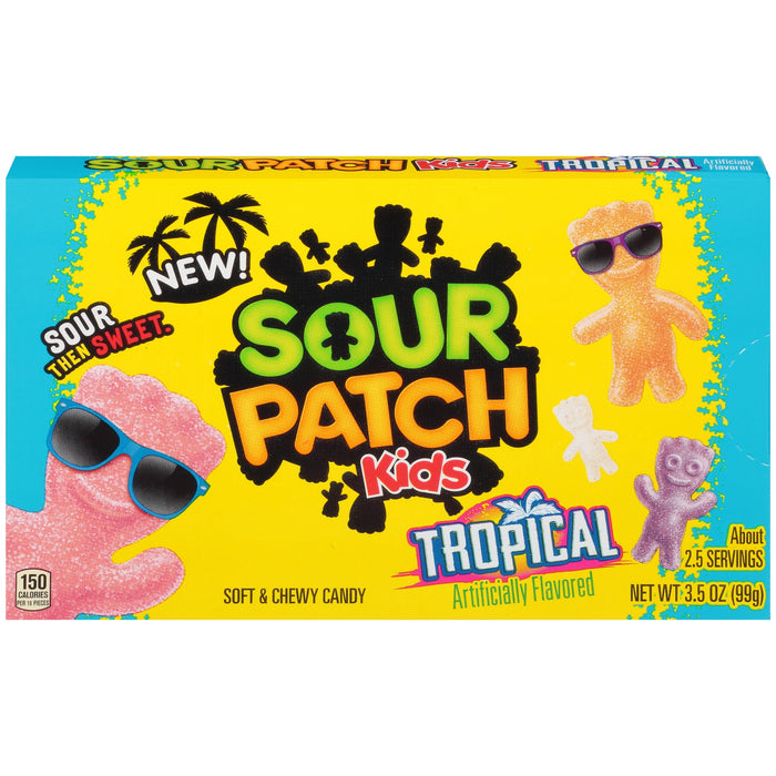 Sour Patch Kids Tropical Soft & Chewy Candy 3.5 oz