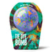 Vibrant Purple Tie Dye Bath Bomb: Fun Surprise Inside for Relaxing