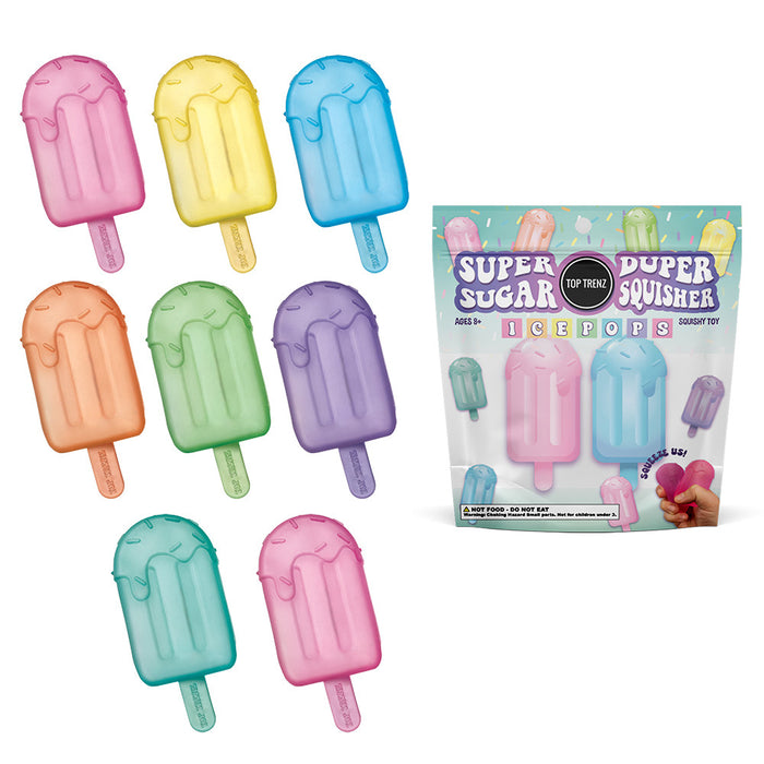 Super Duper Sugar Squisher Mini Ice Pop 2-Pack Set